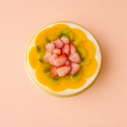 FRESH FRUITS BIRTHDAY CAKE