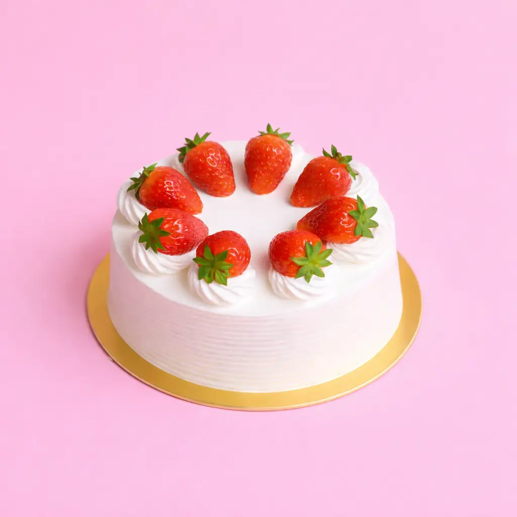 Strawberry Shortcake Birthday Cake DP