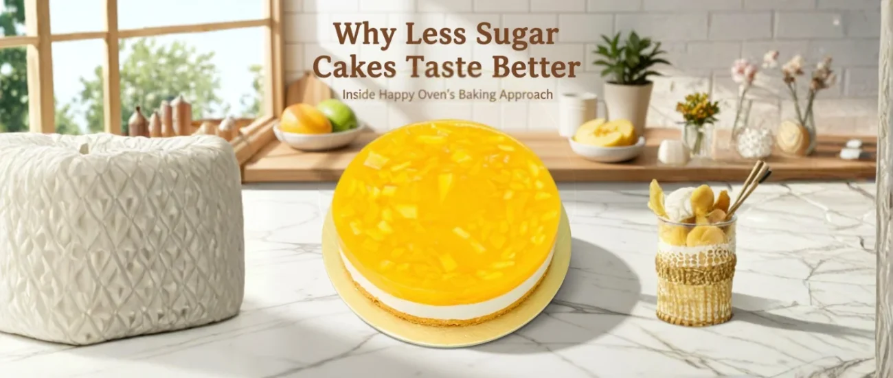 Why Less Sugar Cakes Taste Better